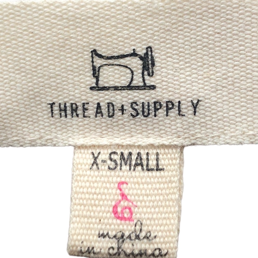 Thread & Supply Safari Print Lightweight Sweatshirt size XS - Picture 3 of 10